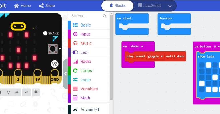 Learn to code and write software with the Microbit