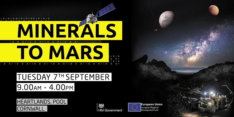 Minerals to Mars - Deep Digital Cornwall Event