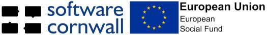 Software Cornwall and EU logo