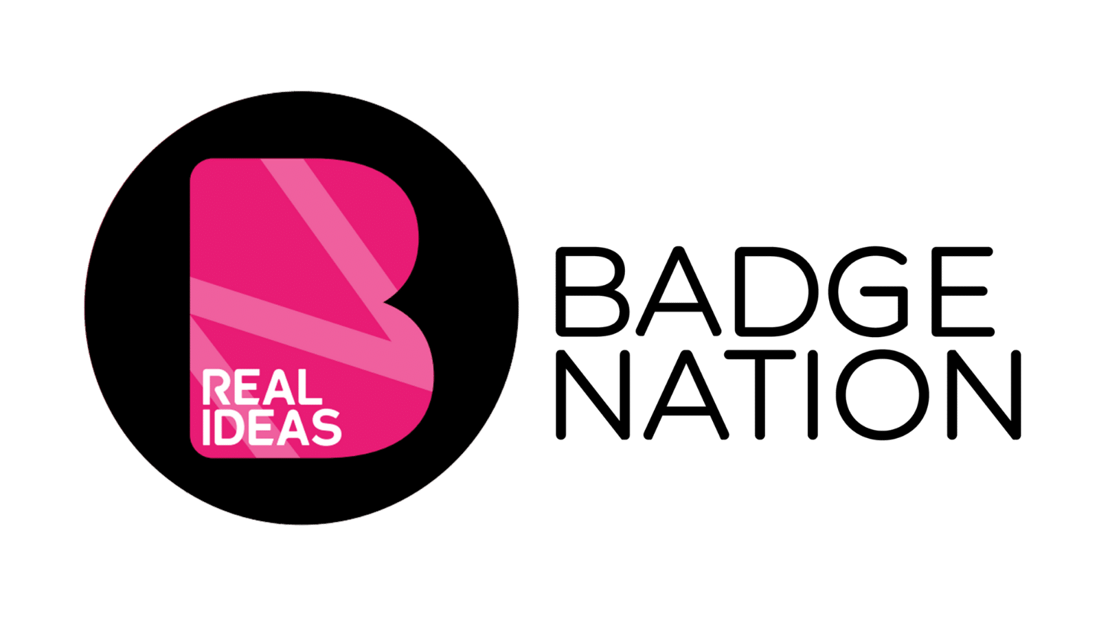 Badge Nation Real Ideas logo.