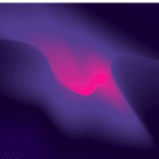 Pink and purple swirl to represent data. transfer.