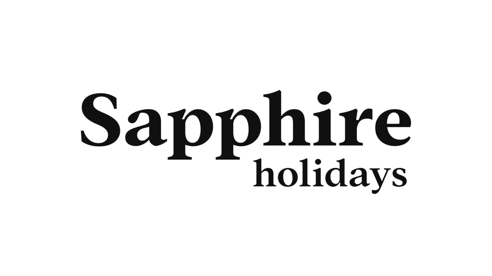 Sapphire Holidays logo.