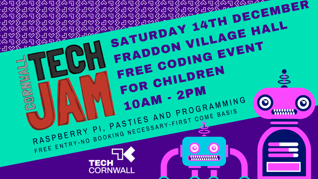 December Cornwall Tech Jam.