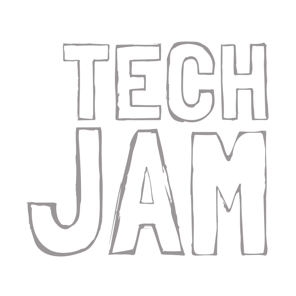 Tech Jam logo.