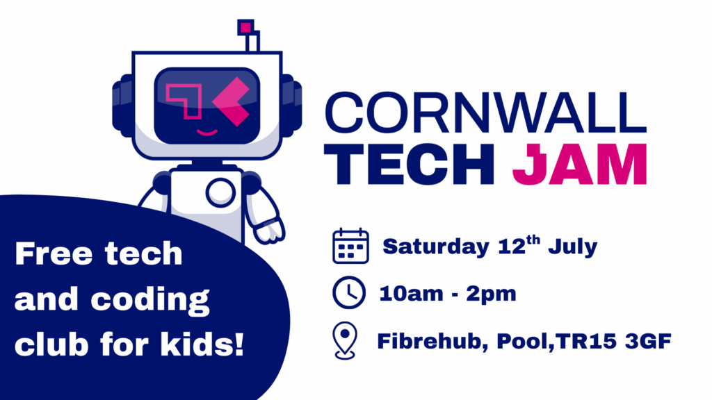 Cornwall Tech Jam 12th July 2025 at the Fibrehub in Pool.