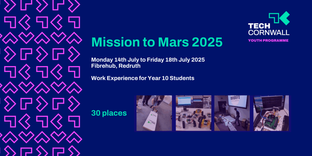 Mission to Mars work experience for Year 10 pupils July 2025