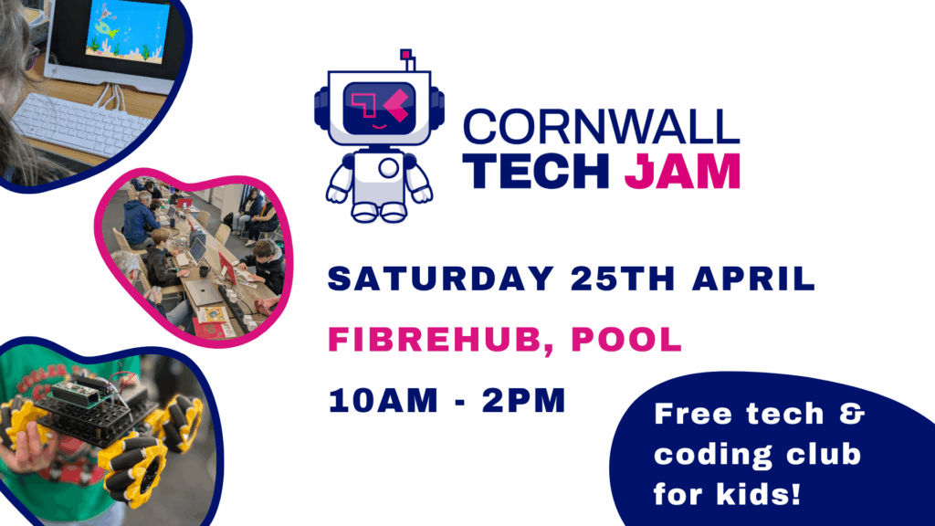 Cornwall Tech Jam April 25th at the Fibrehub