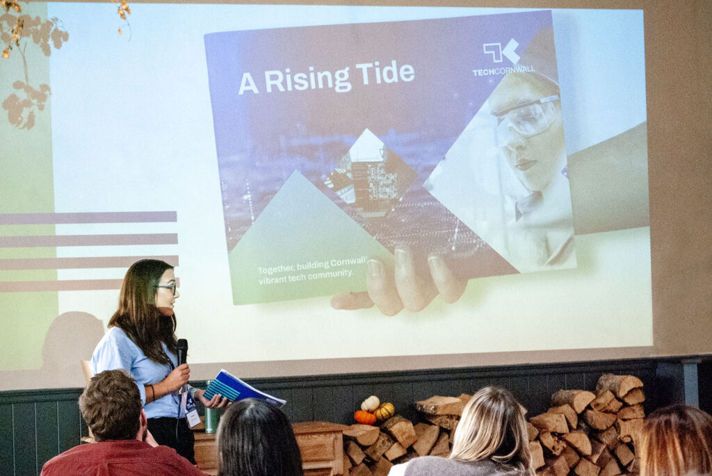 Cornwall Tech whose paper - A Rising Tide. Launched at November's Tech Cornwall Connected event