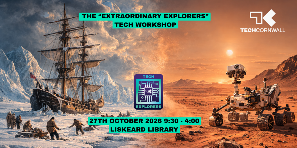 Extraordinary Explorers at Liskeard Library Oct 27th 2026