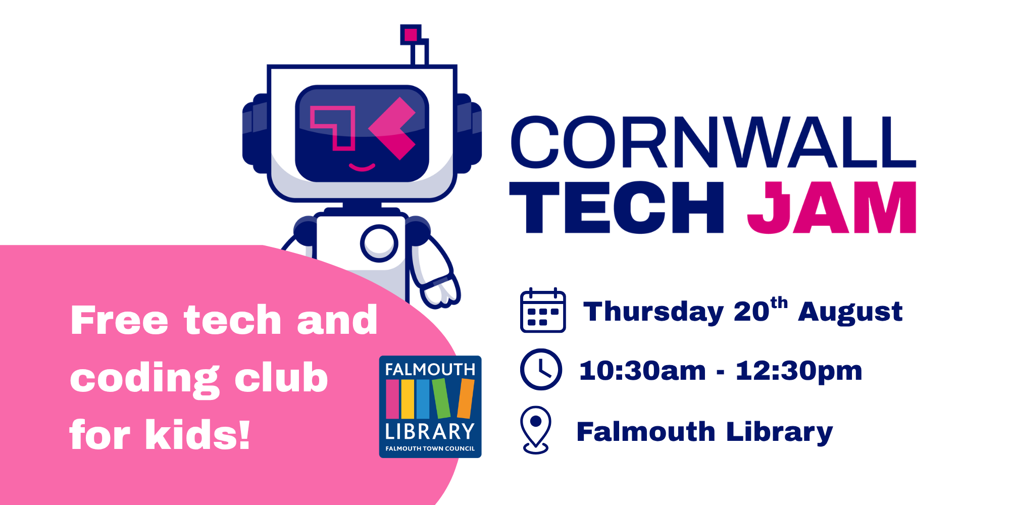 Cornwall Tech Jam Falmouth Library
