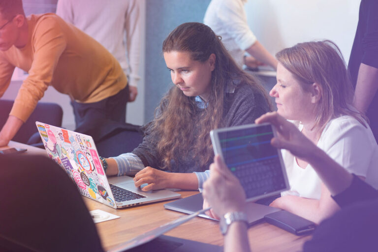 Tech Cornwall Developers bootcamp students